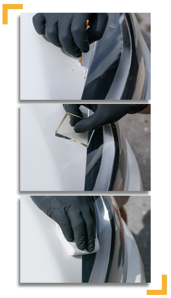 PCR Paint Chip Repair Application Steps