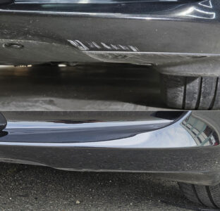 Tesla Model 3 Under Bumper Parking Rash